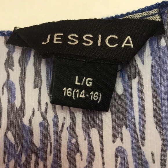 NWOT Sheer Tie Top/ Swim Coverup - Picture 4 of 4